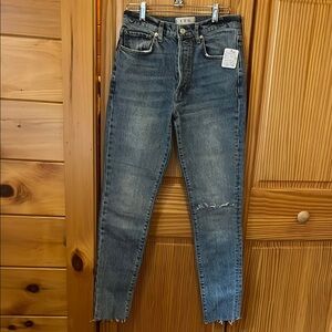 We The Free Blue Denim Jeans